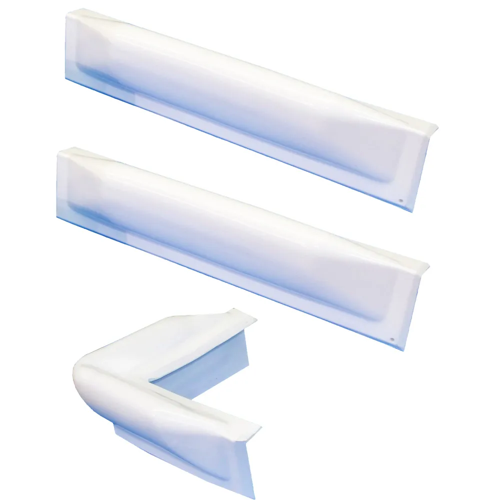 Dock Edge 73-100-F — Dock Edge 3 Piece Dock Bumper Kit - 1 Corner Piece, 2 18" Straight Pieces