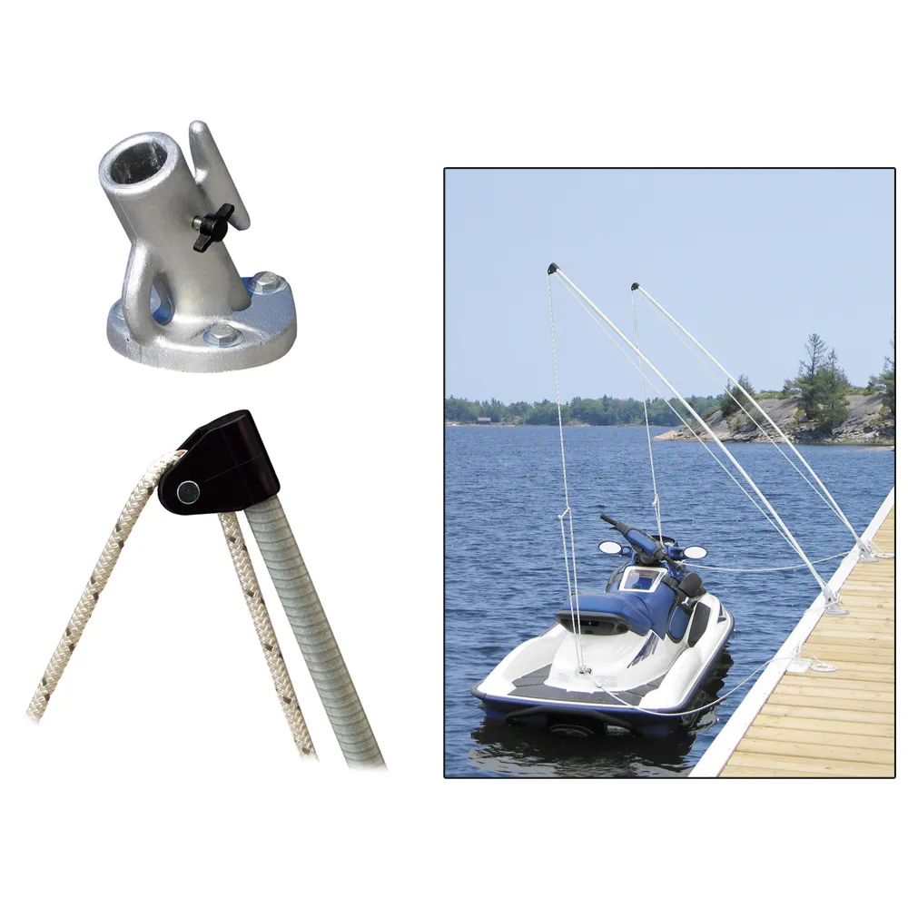 Dock Edge 3100B — Dock Edge Economy Mooring Whips 8ft 2000 LBS up to 18ft