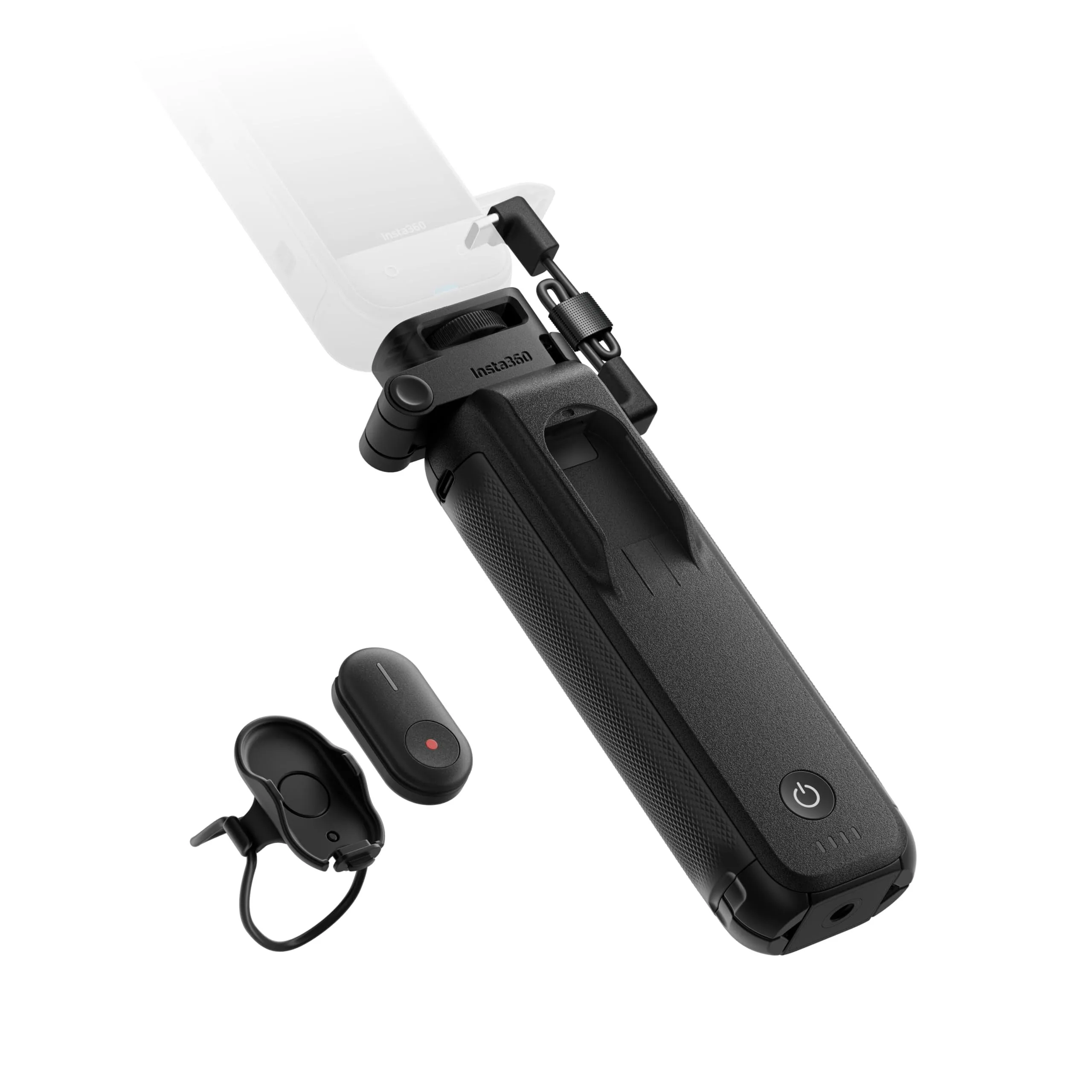 Insta360 CINSEAVH — Insta360 FOMO Power Handle for Extended Shooting Time