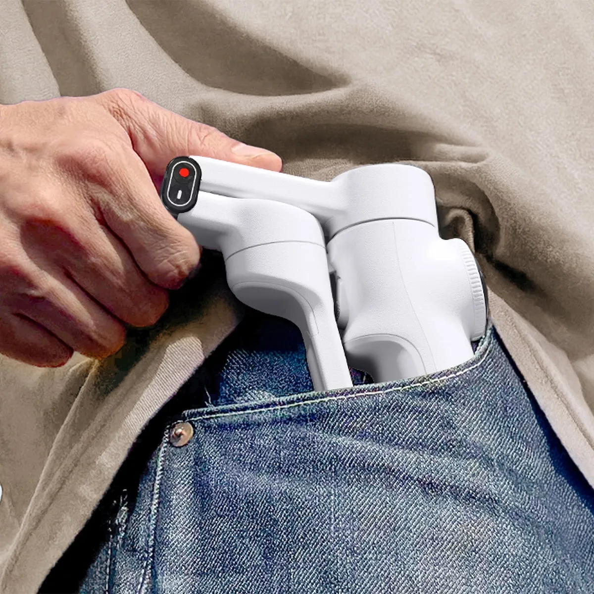 Insta360 CINSABQA_FLOW2LITE01 — Insta360 Flow 2 Standard Bundle - Summit White Edition