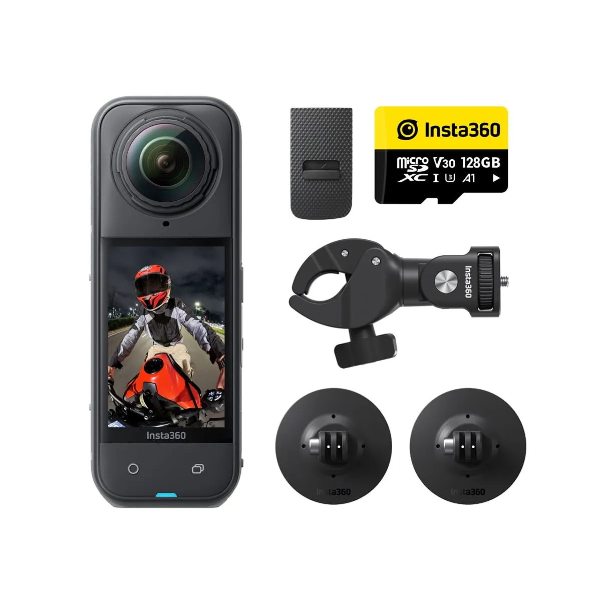 Insta360 CINSAAHA_X502 — Insta36 X5 Motorcycle Camera Bundle