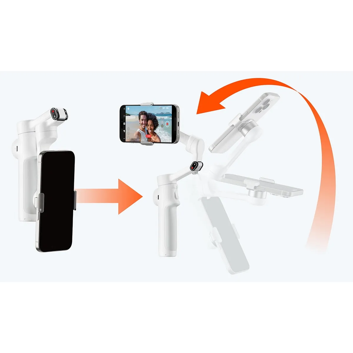 Insta360 CINSABQA_FLOW2LITE02 — Insta360 Flow 2 Standard Bundle - Stone Gray Edition