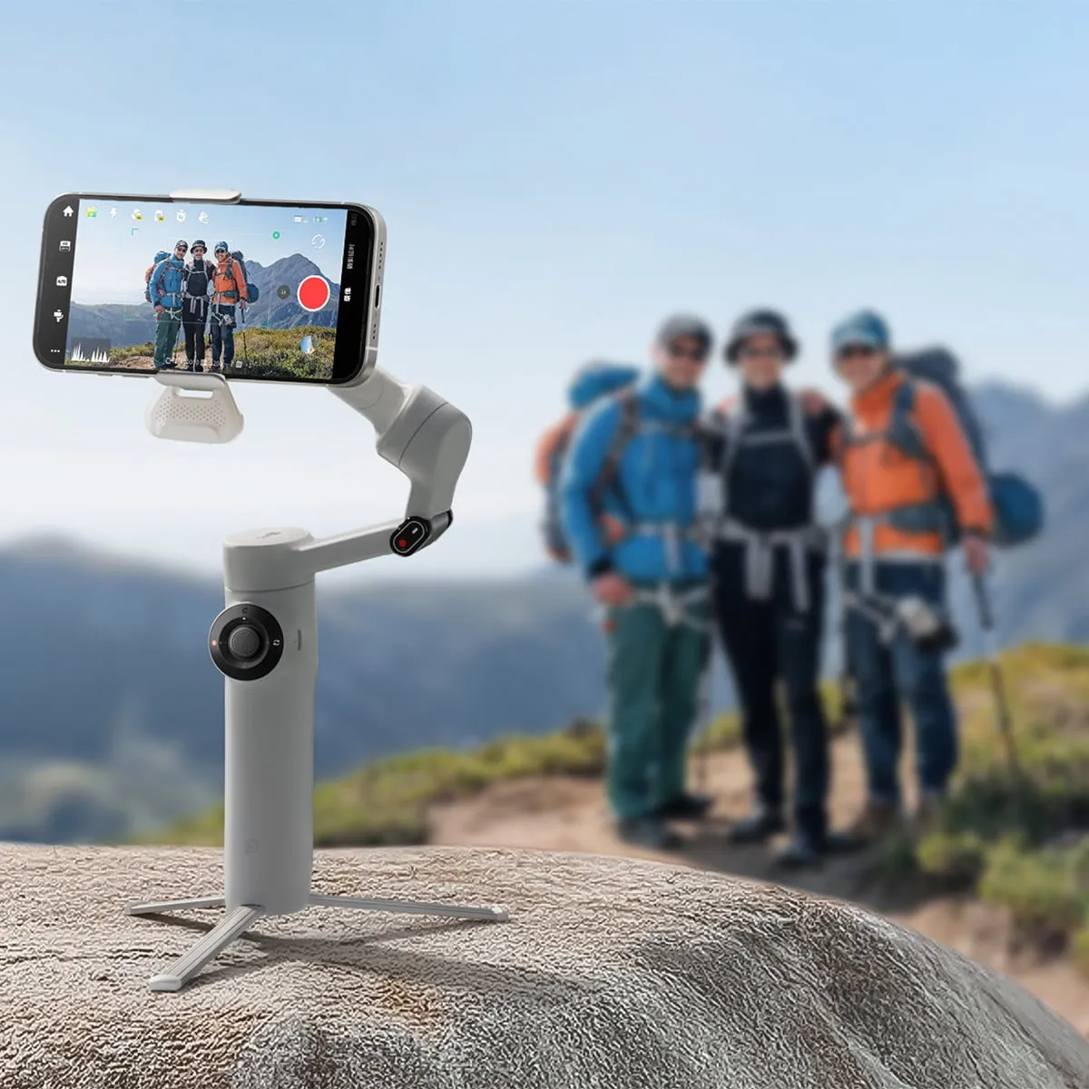 Insta360 CINSABQA_FLOW2LITE12 — Insta360 Flow 2 AI Tracker Bundle - Stone Gray