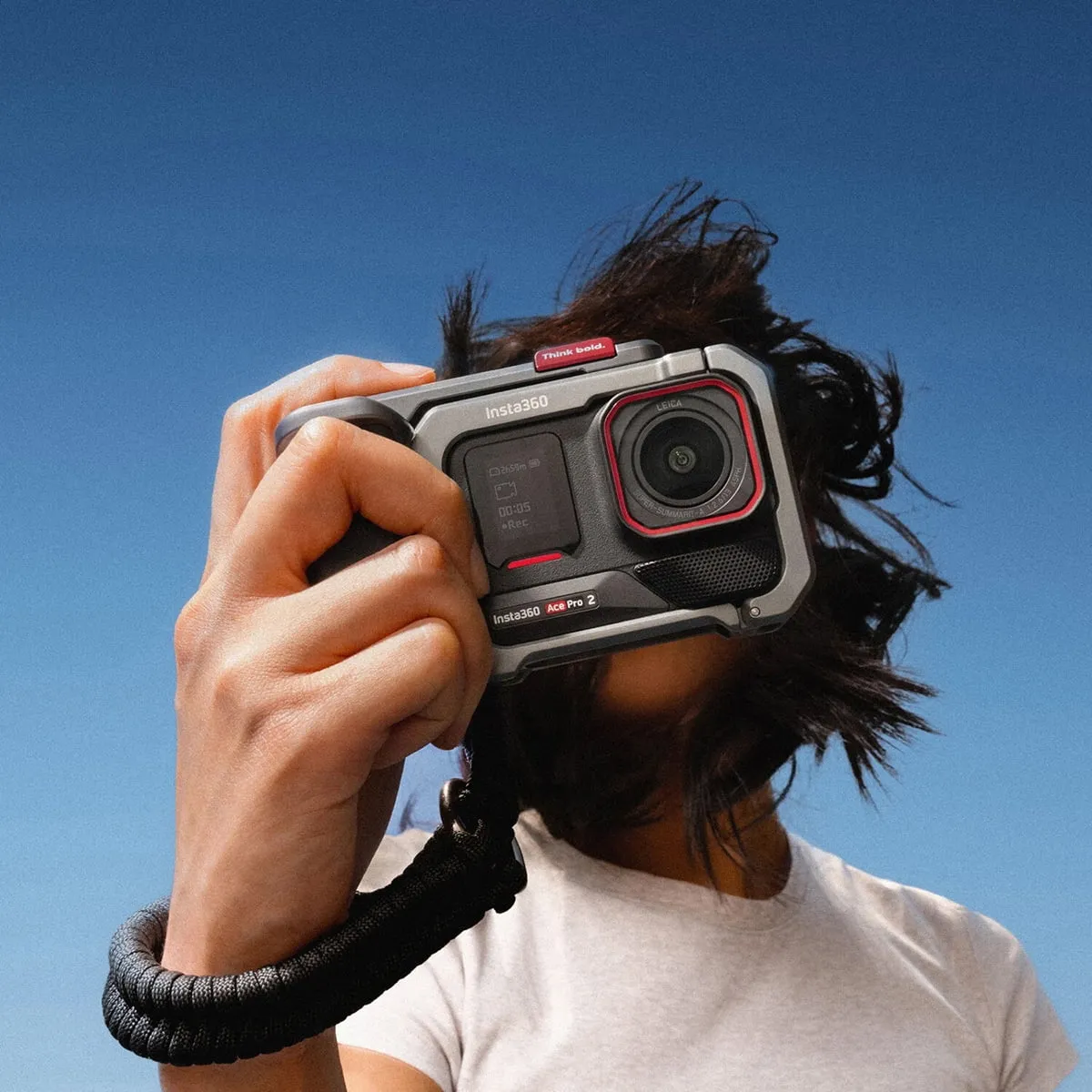 Insta360 CINSABGW — Insta360 Ace Pro 2 Xplorer Grip Kit - Dark Grey Edition