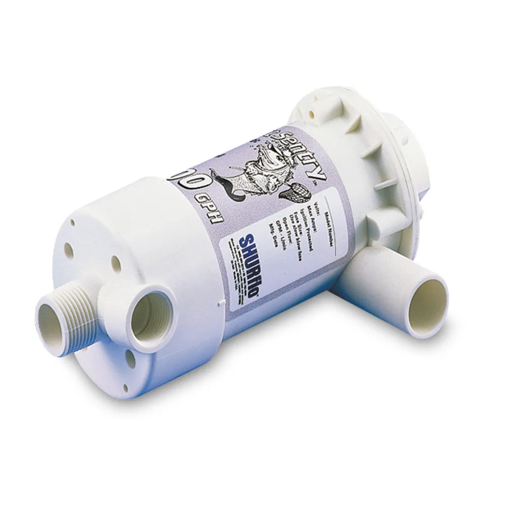 SHURFLO CW56082 — Shurflo by Pentair BAIT SENTRY™ 1100 Magnetic Drive Livewell Pump