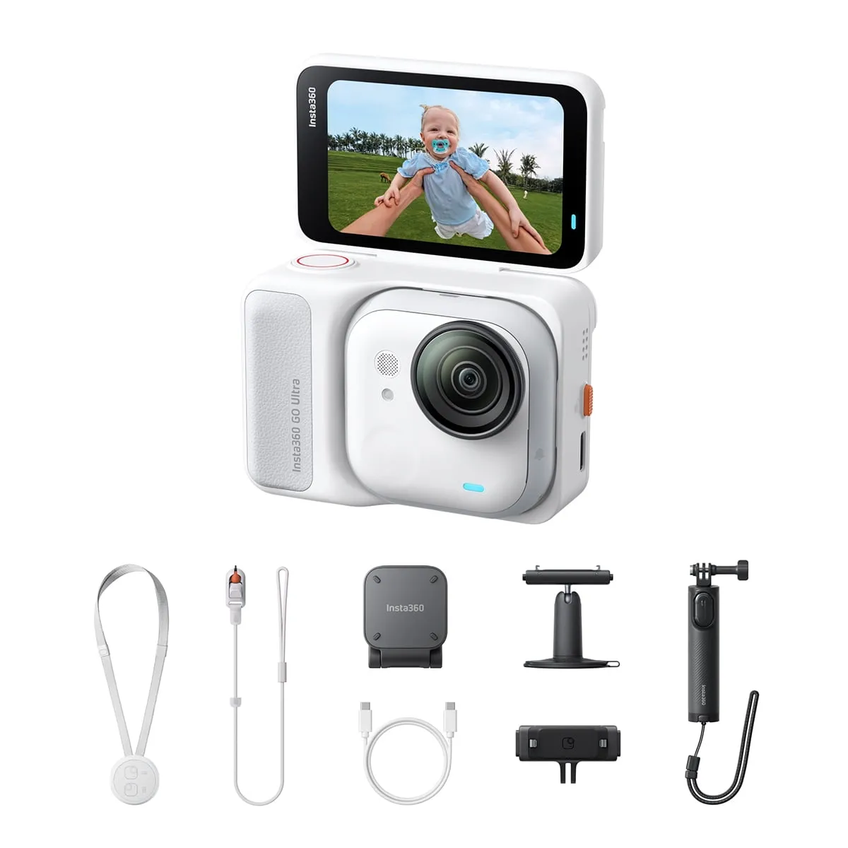 Insta360 CINSABEA_GOULTRA05 — Insta360 GO Ultra Creator Bundle - White