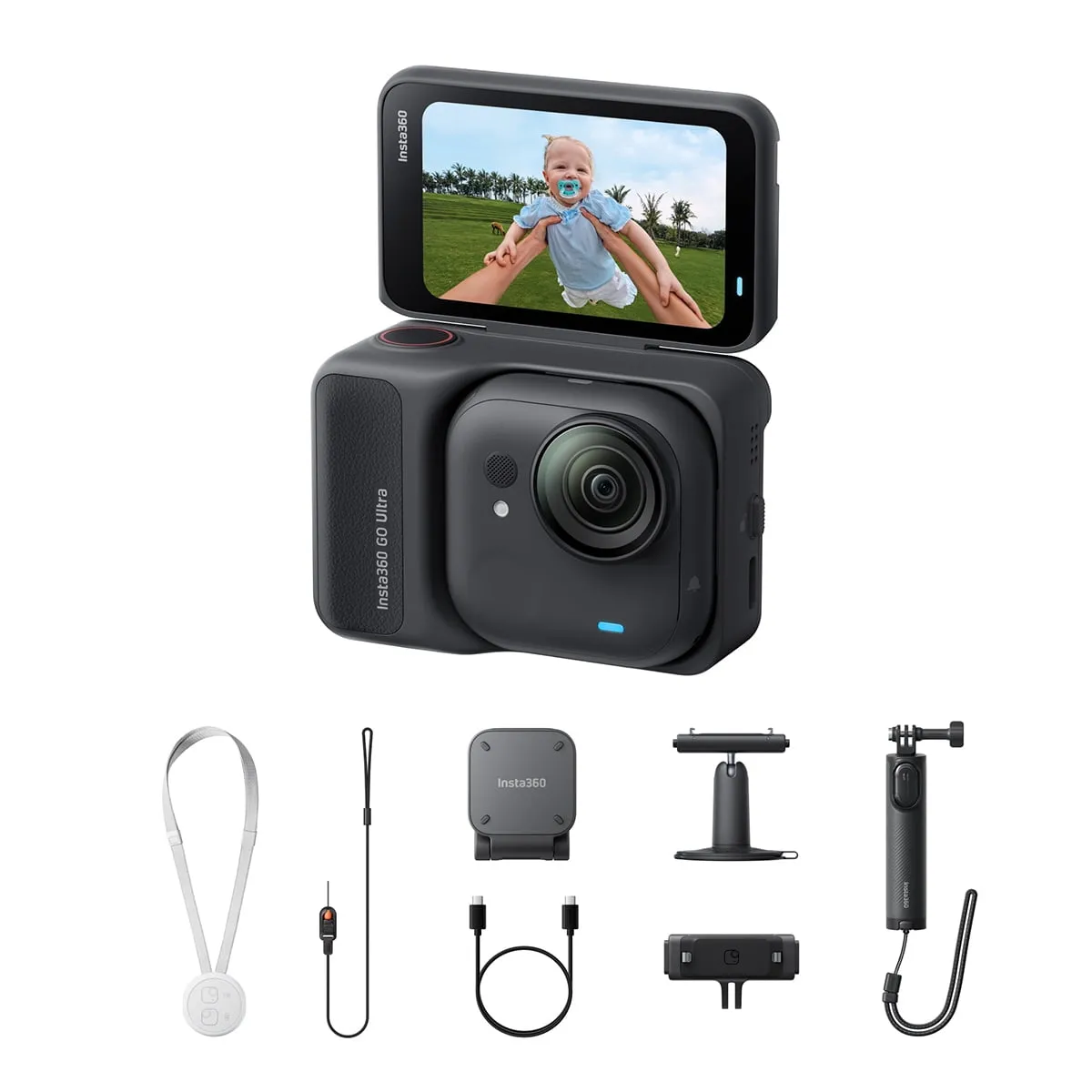 Insta360 CINSABEA_GOULTRA06 — Insta360 GO Ultra Creator Bundle - Compact Black Edition
