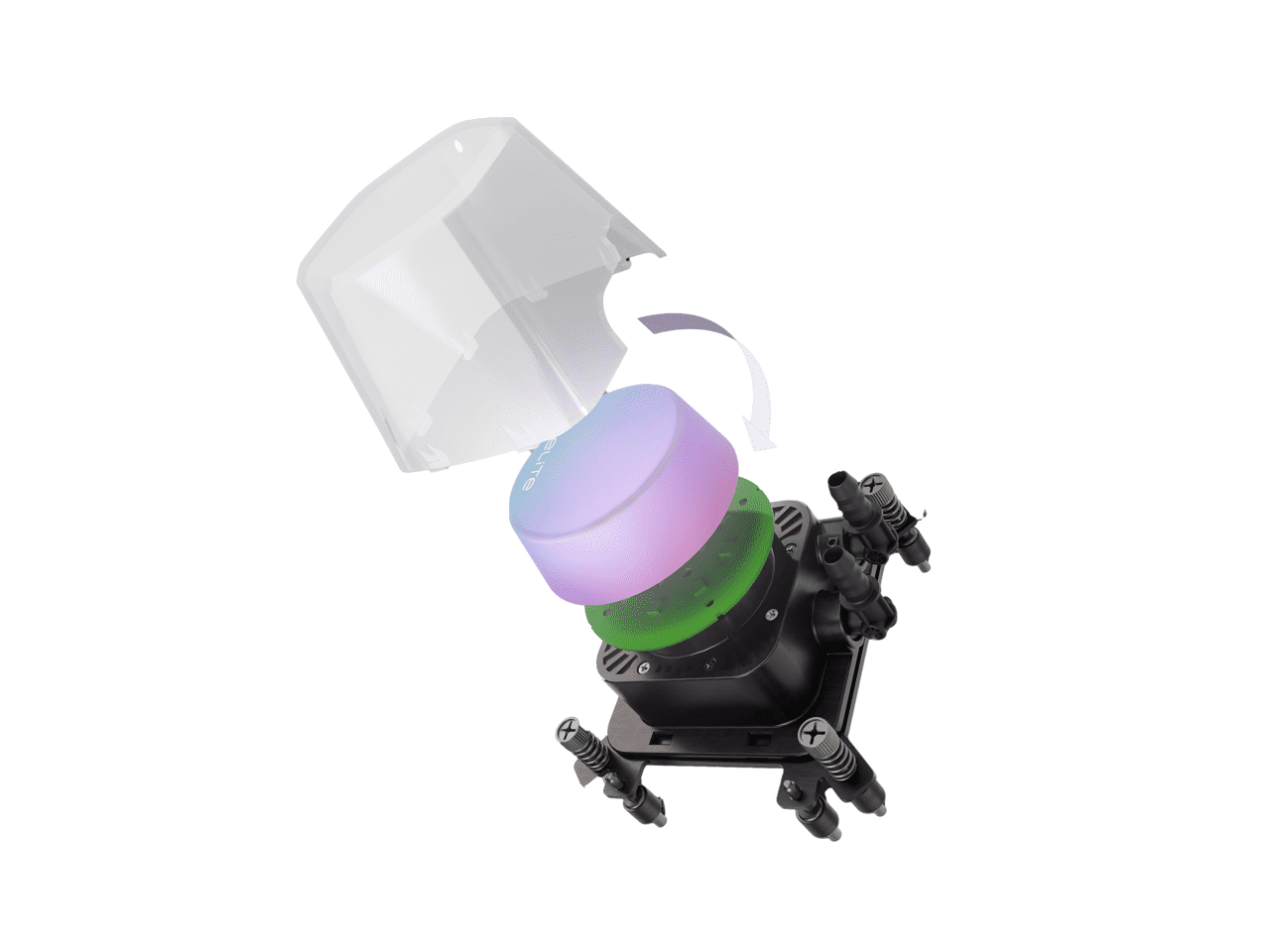 Cooler Master MLX-D24M-A18P2-R1 — Cooler Master ML240 Illusion RGB AIO Liquid Cooler