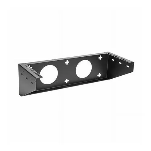 ROCSTOR Y10E033-B1 — Vertical Wall Mount Bracket for 4U 19 Inch Equipment