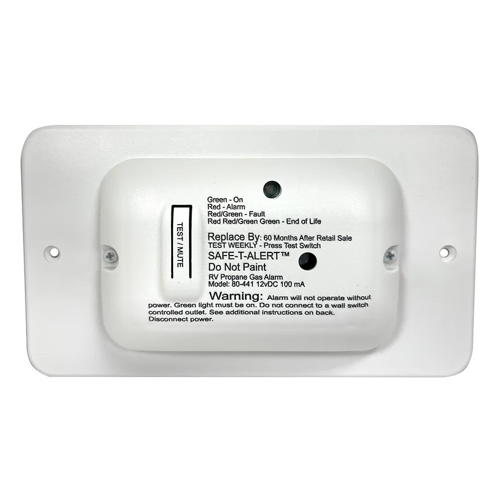 Safe-T-Alert 80-441-WT-TR — Compact 12V Propane Gas Alarm
