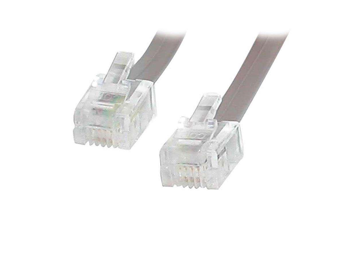 STARTECH RJ25FT — OUR 25 FT. RJ11 TELEPHONE/MODEM CABLE GIVES YOU THE CHANCE TO REPLACE THE SHORT