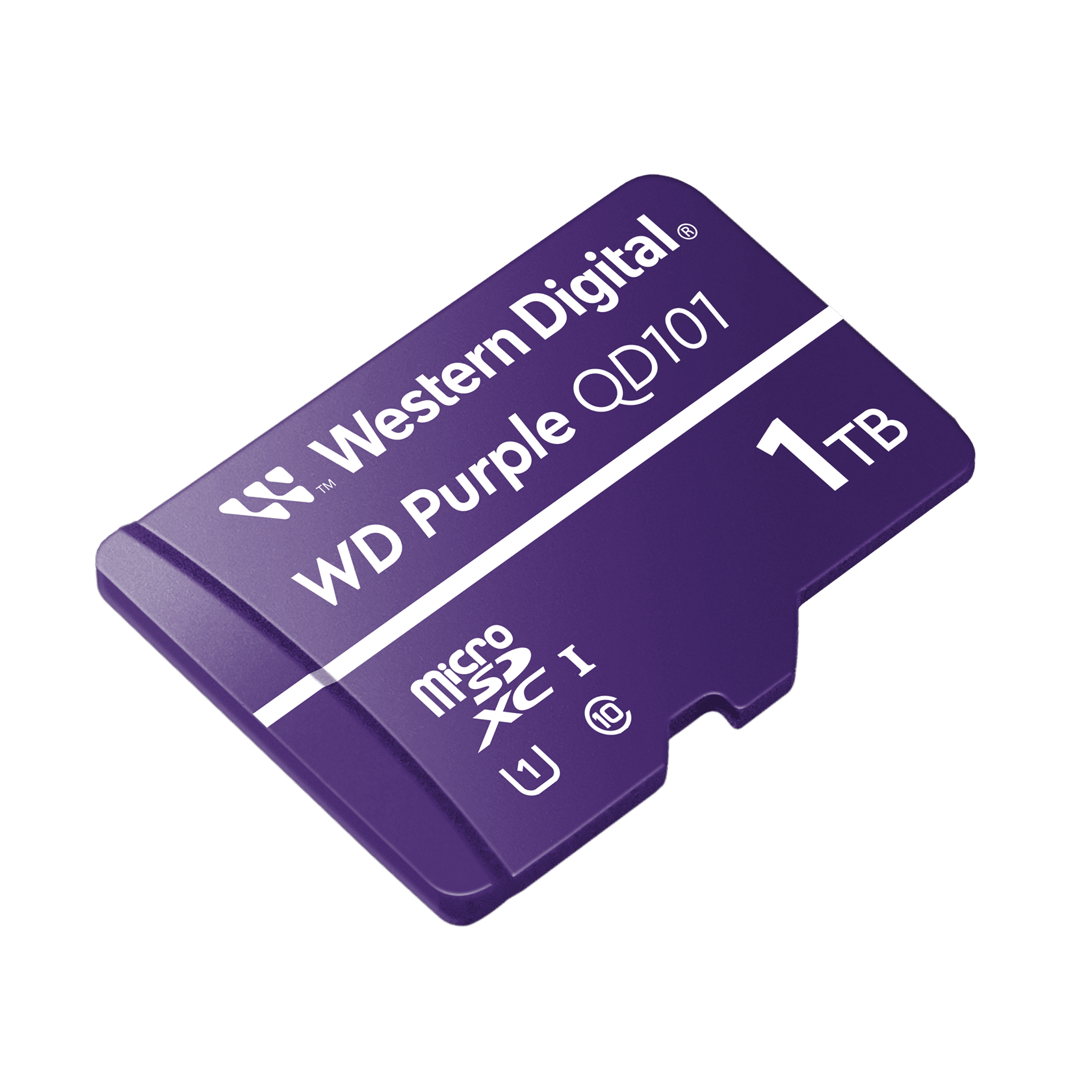Western Digital WDD100T1P0C — WD Purple 1TB microSD Card for Security Cameras