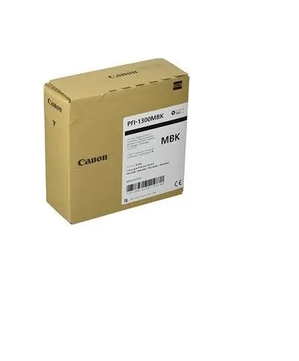 CANON 0810C001AA — Canon PFI-1300 Black Ink Cartridge - High Yield