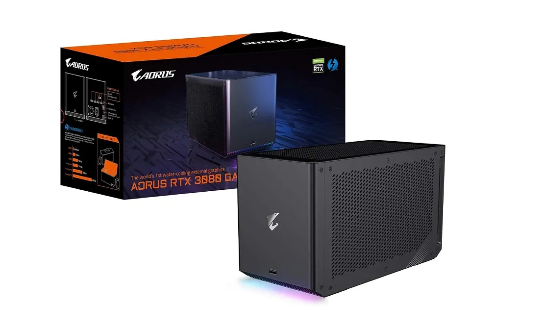 GIGABYTE GV-N3080IXEB-10GD - AORUS RTX 3080 Gaming Box - 10GB