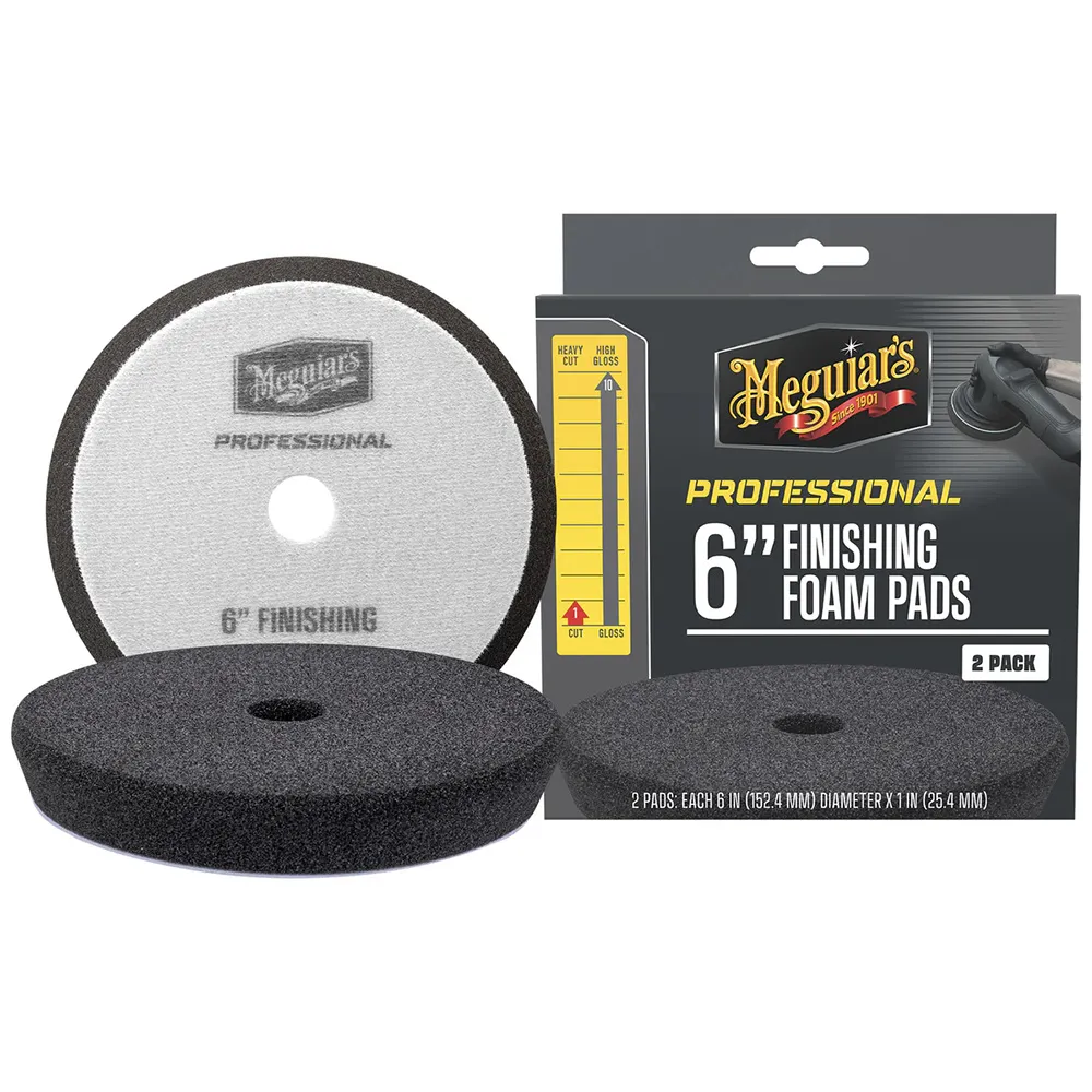 Meguiars M6FFP2 — Meguiar's Professional 6" Foam Finishing Pads *2-Pack