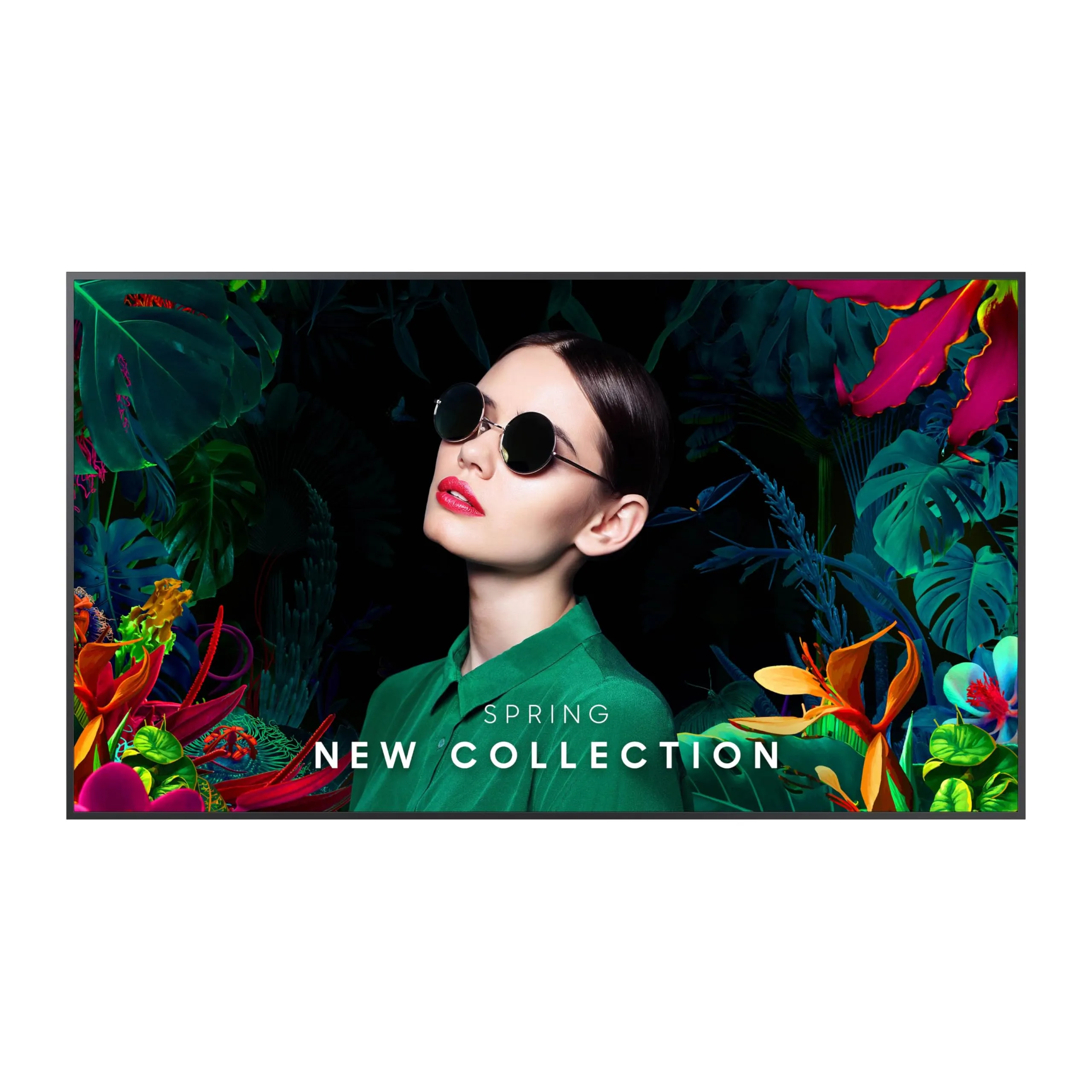 SAMSUNG QM65C — 65-Inch 4K UHD Commercial Display - 500 NIT Brightness