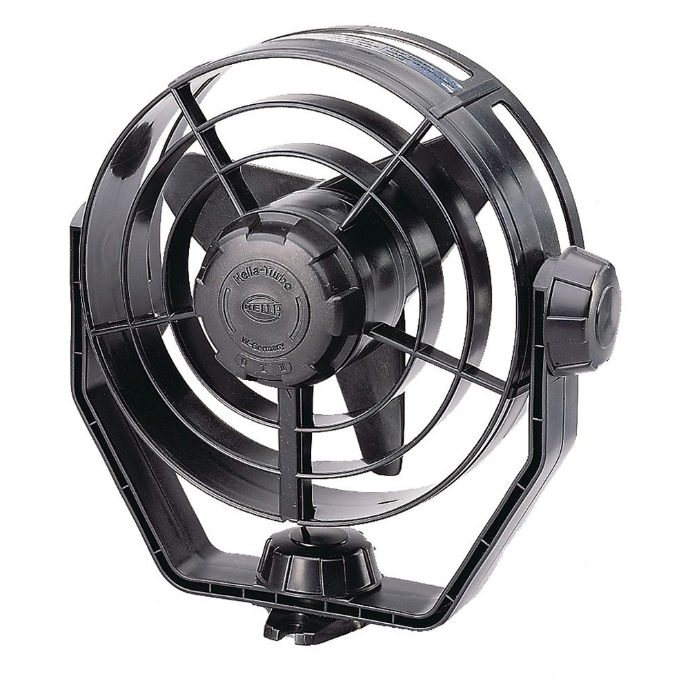 Hella Marine 3361012 — Hella Marine 2-Speed Turbo Fan - 24V - Black