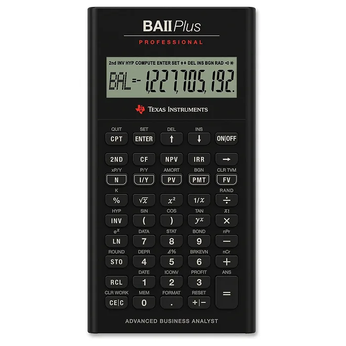 Texas Instruments-BAIIPLUSPRO