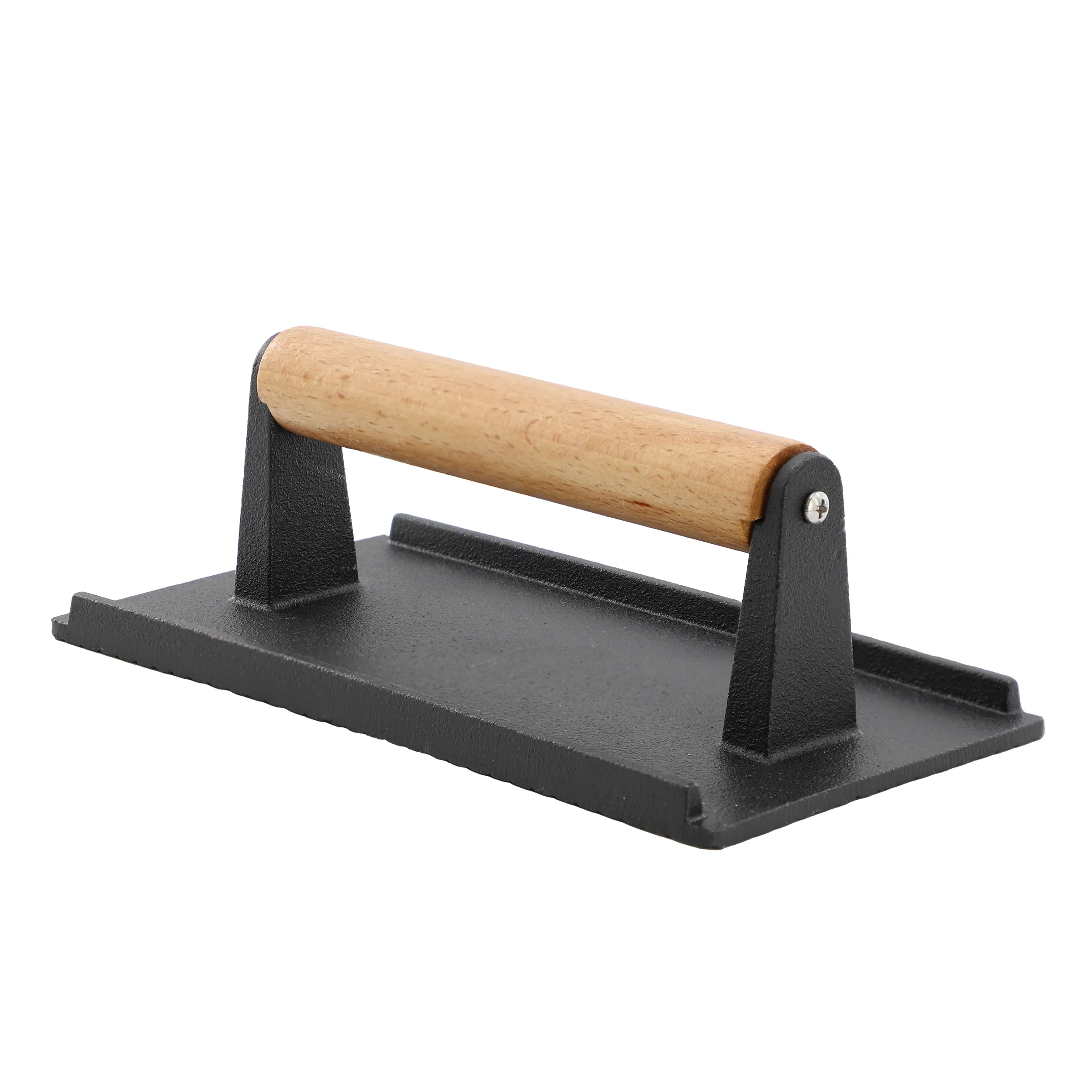 MegaChef MC-455 — MegaChef 8 x 4 Inch Rectangle Heavy Duty Cast Iron Grill Press