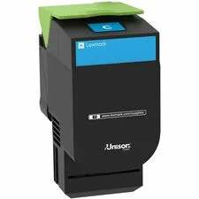 STARTECH LEX 80C0XCG — Lexmark Extra High Yield Laser Toner Cartridge - Cyan - 1 Each - 4000 Pages Cyan