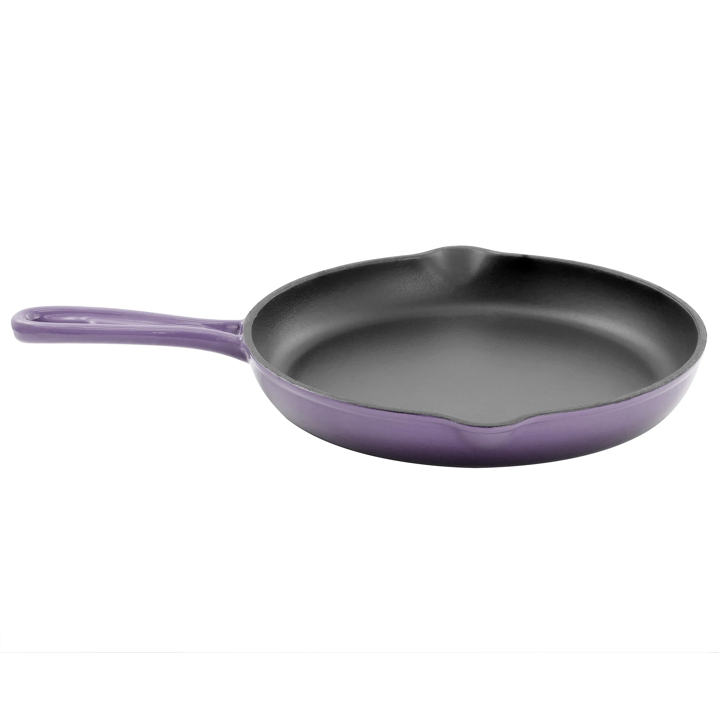MegaChef MG-FR26AP — MegaChef Round 10.25 Inch Enameled Cast Iron Skillet in Gradient Purple