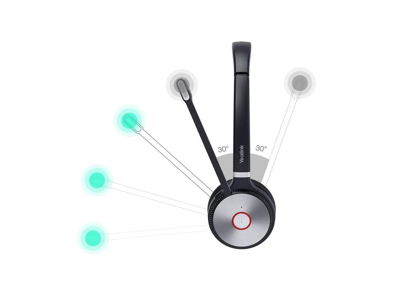 Yealink YEA-WH66-DUAL-UC — Yealink WH66 Dual Wireless Headset with SIP Support