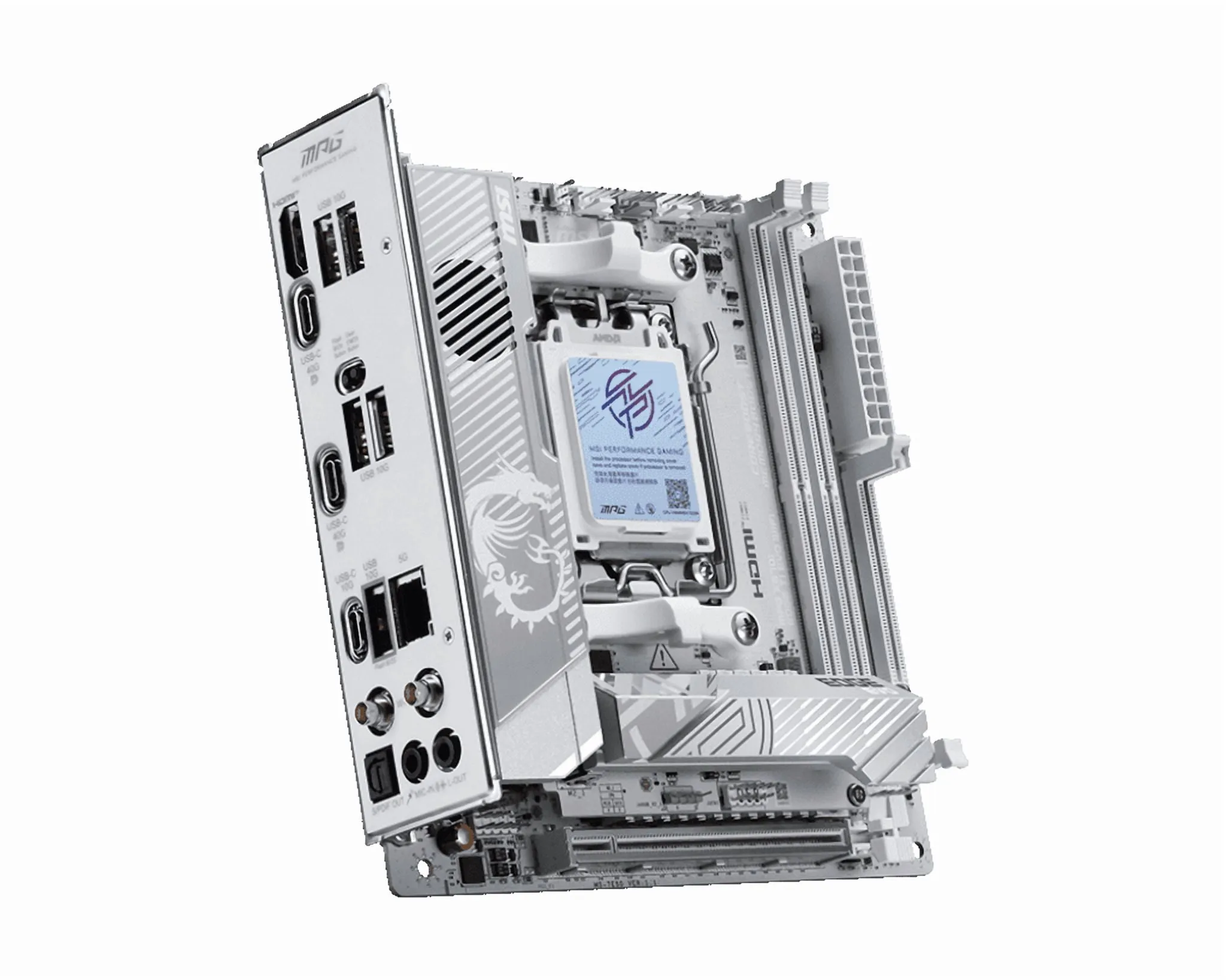 MSI MPGX870IEDGETI — REALTEK ALC4080 CODEC, 7.1-CHANNEL USB HIGH PERFORMANCE AUDIO - MPG X870I EDGE T