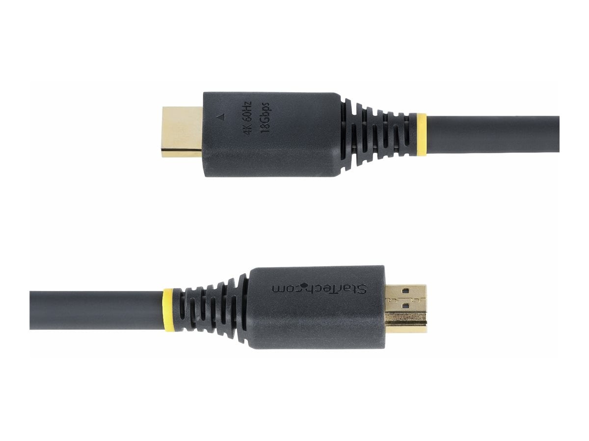 STARTECH HDMI2-CABLE-4K60-50F — 50FT (15.2M) ACTIVE HIGH SPEED HDMI CABLE, 4K 60HZ/1440P 144HZ, HDR10/HDCP 2.2/A