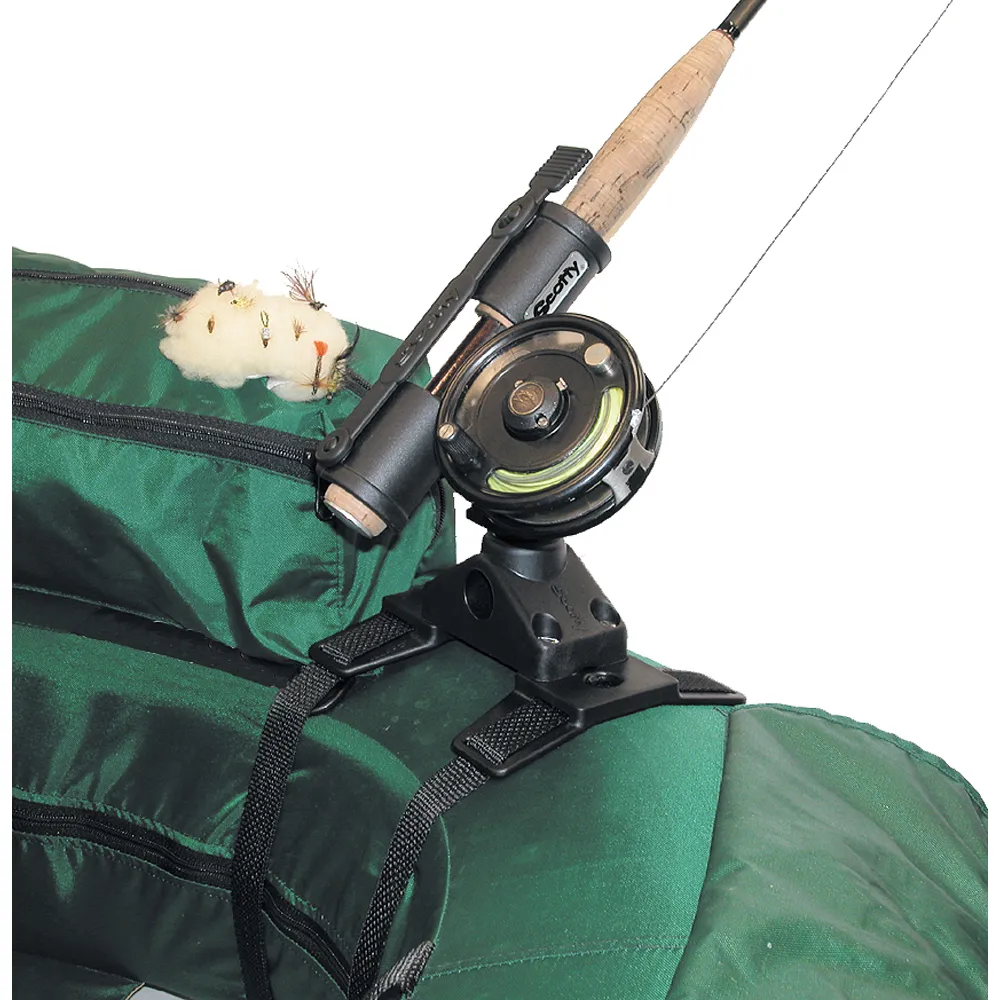 Scotty Fishing 0267 — Scotty 267 Fly Rod Holder w-266 Float Tube Mount