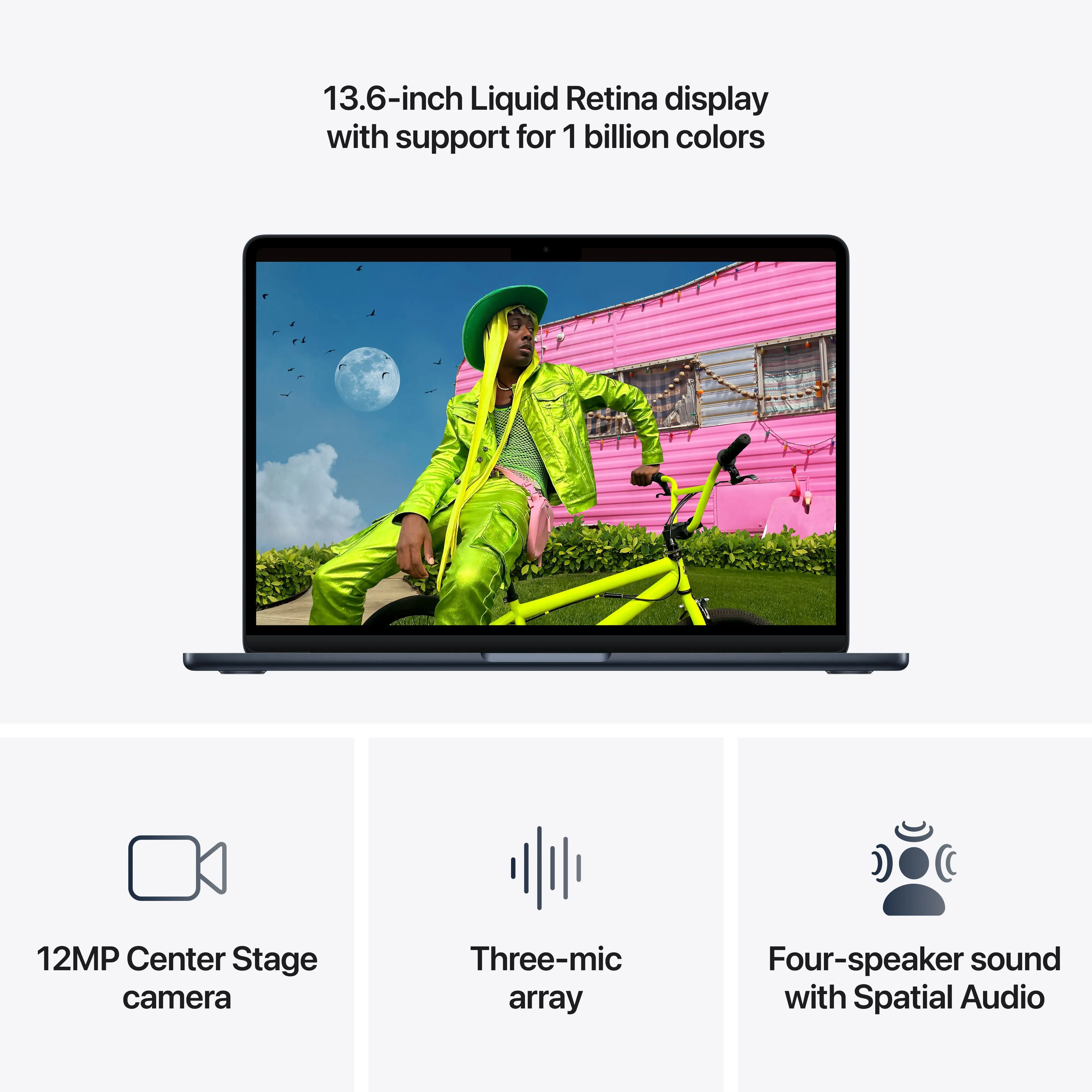 Apple MDHG4LL/A — 13-INCH MACBOOK AIR: APPLE M5 CHIP WITH 10 CORE CPU AND 10 CORE GPU, 24GB, 1TB S