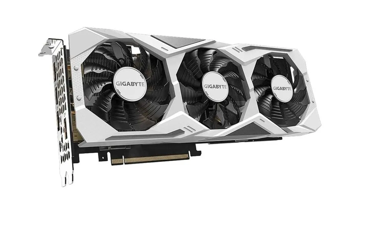 GIGABYTE GV-N207SGAMINGOC WHITE-8GC - 8GB Gigabyte GeForce RTX 2070 Super Gaming OC White PCI-E 3.