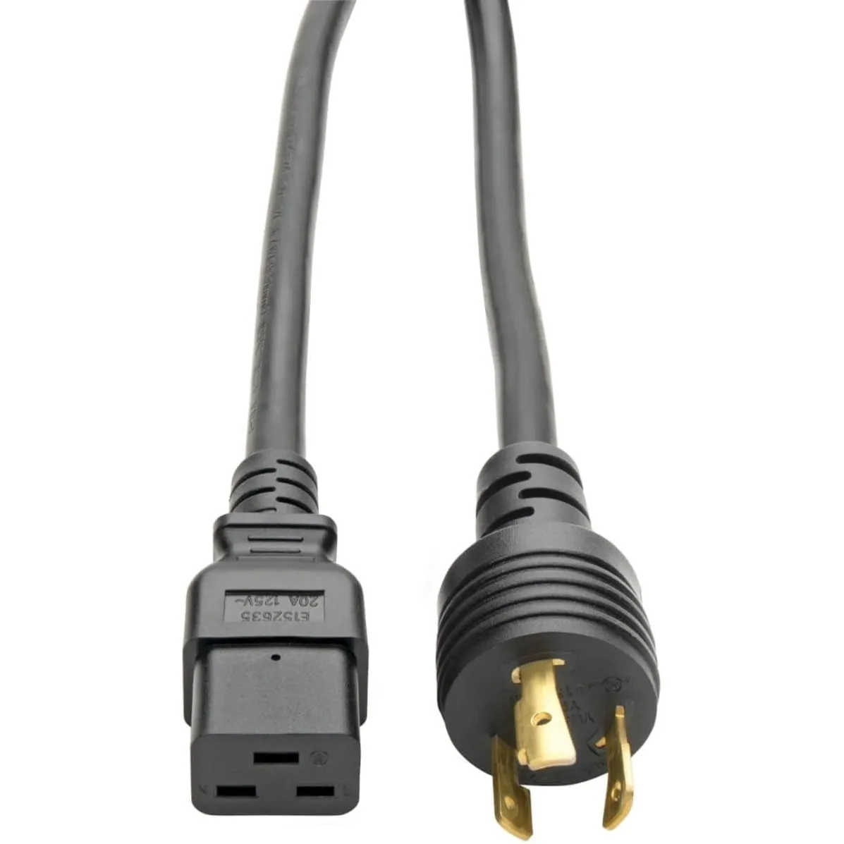 Eaton Tripplite P045-010 — EATON TRIPP LITE SERIES POWER CORD, C19 TO NEMA L5-20P - HEAVY-DUTY, 20A, 125V,