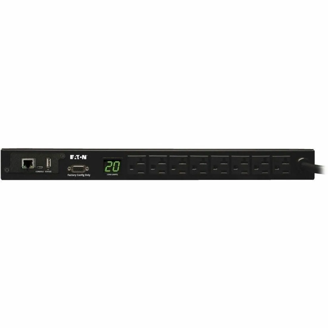 Eaton Tripplite PDUMNH20 — EATON 1.9KW SINGLE-PHASE MONITORED PDU, 120V OUTLETS 8 5-15/20R, L5-20P/5-20P AD