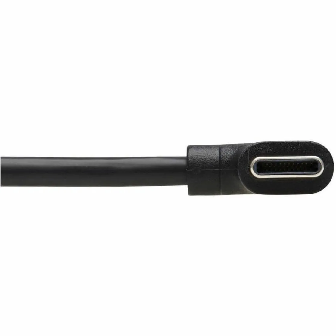 Eaton Tripplite U040-01M-C-RA — EATON TRIPP LITE SERIES USB-C CABLE (M/M) - USB 2.0, RIGHT-ANGLE PLUG, BLACK, 1