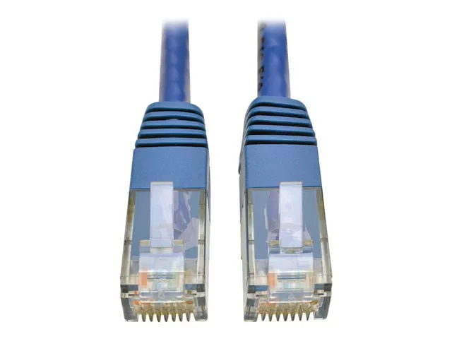 Eaton Tripplite N200-100-BL — EATON TRIPP LITE SERIES CAT6 GIGABIT MOLDED (UTP) ETHERNET CABLE (RJ45 M/M), POE