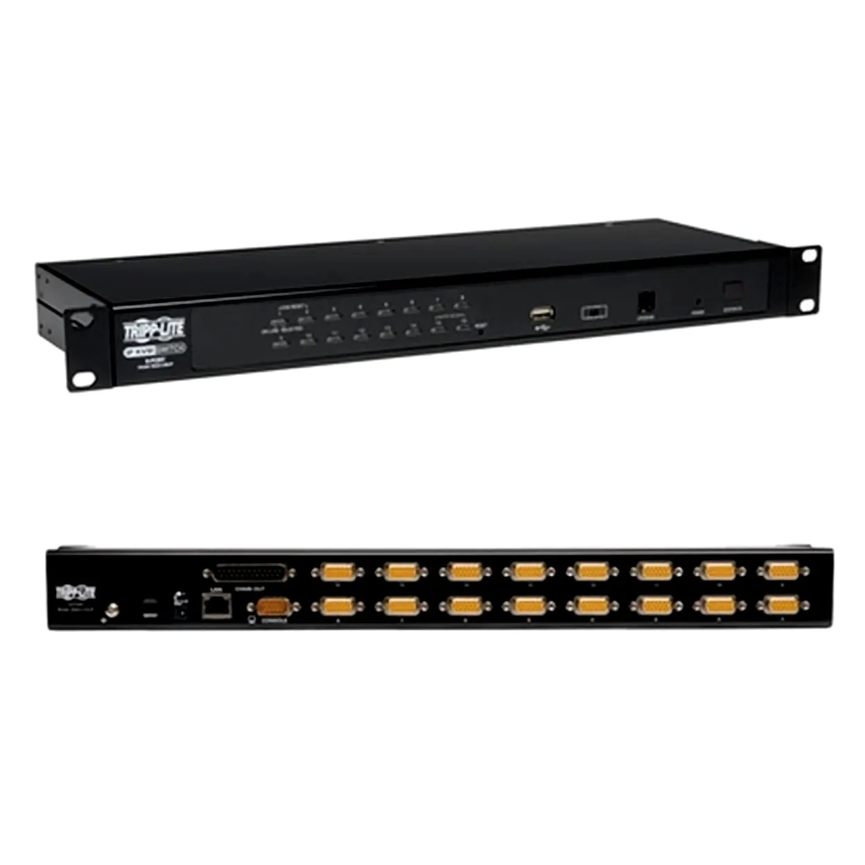 Eaton Tripplite B022-U16-IP — EATON TRIPP LITE SERIES NETDIRECTOR 16-PORT 1U RACK-MOUNT IP KVM SWITCH, TAA - B