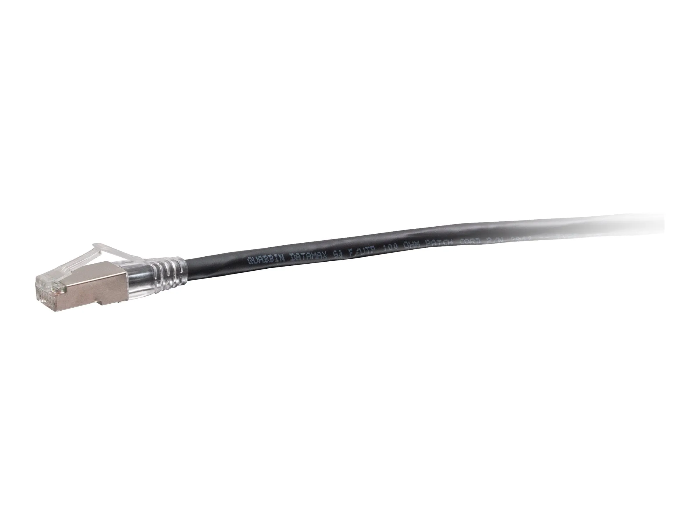 C2G C2G43846 — QS 15FT/4.5M BLK BOOTED C6A STP CM TAA