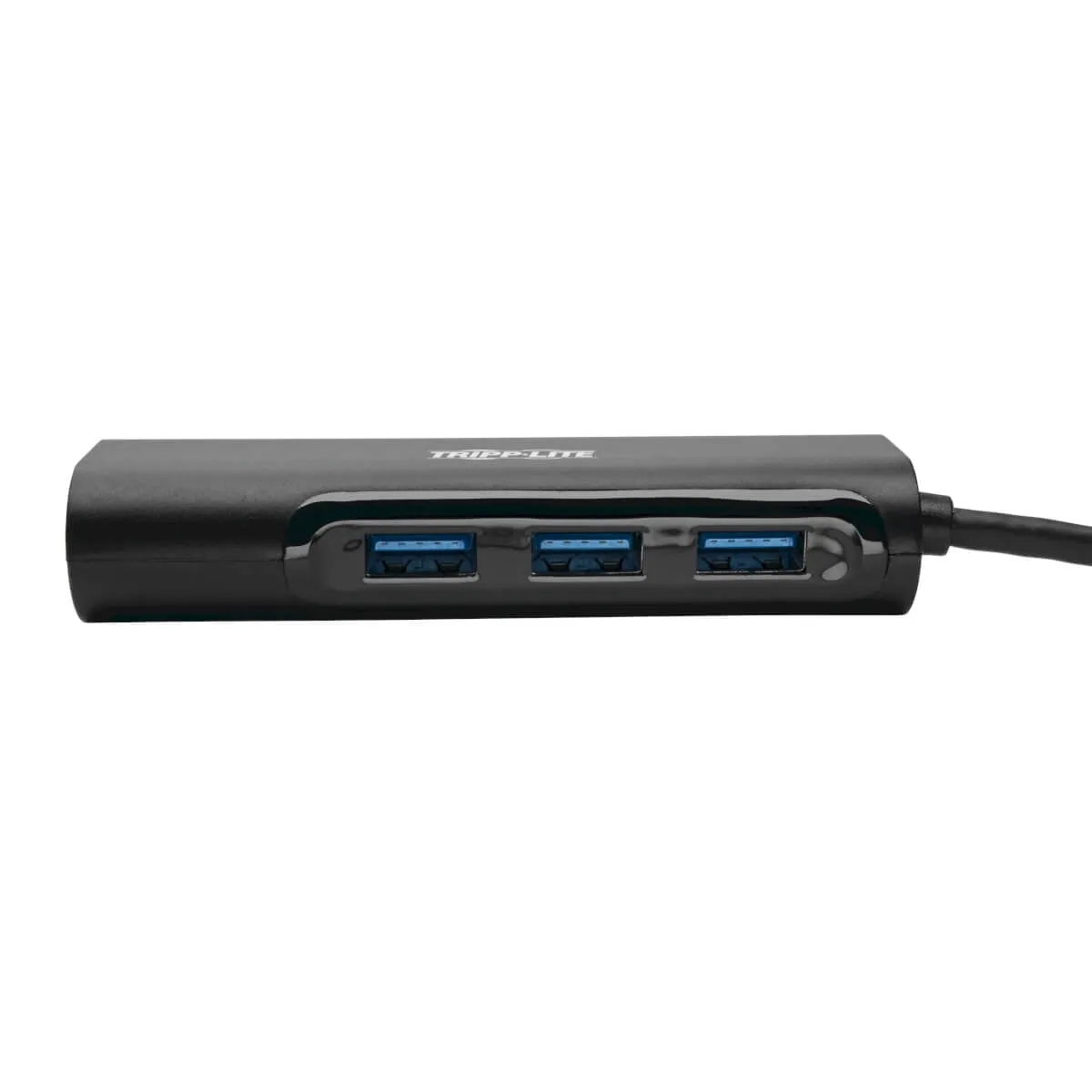 Eaton Tripplite U460-003-3A1GB — TRIPP LITE SERIES 3-PORT USB 3.X (5GBPS) HUB WITH LAN PORT, USB-C TO 3X USB-A PO