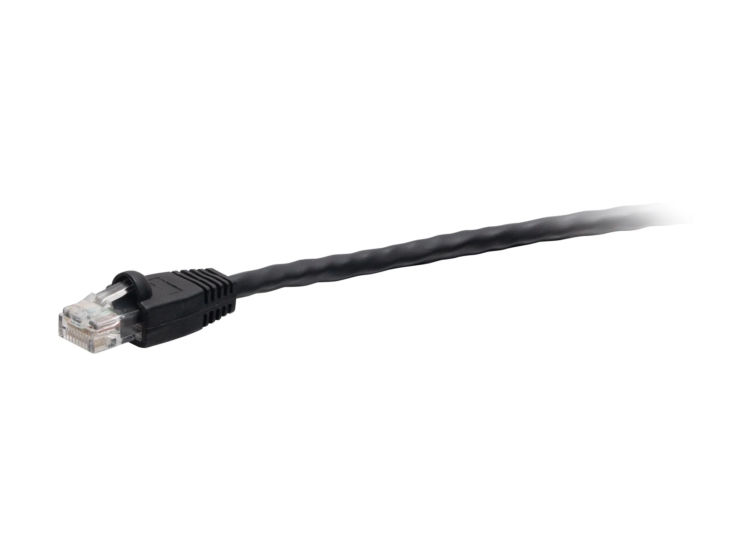 C2G C2G43479 — QS 25FT/7.6M BLK BOOTED C6 UTP CM TAA