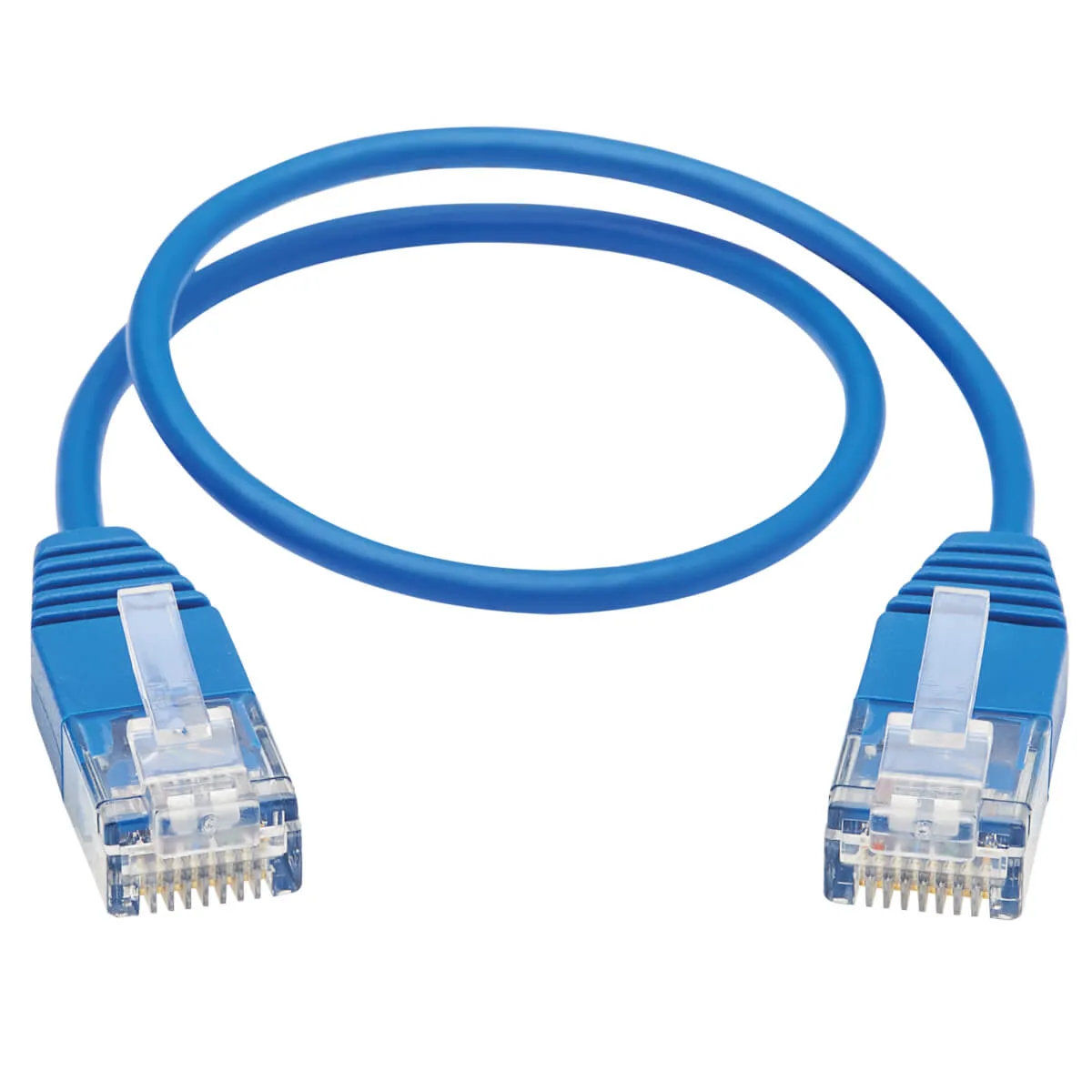 Eaton Tripplite N200-UR01-BL — EATON TRIPP LITE SERIES CAT6 GIGABIT MOLDED ULTRA-SLIM UTP ETHERNET CABLE (RJ45
