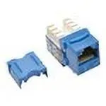 Eaton Tripplite N238-025-BL — EATON TRIPP LITE SERIES CAT6/CAT5E 110 STYLE PUNCH DOWN KEYSTONE JACK - BLUE, 25