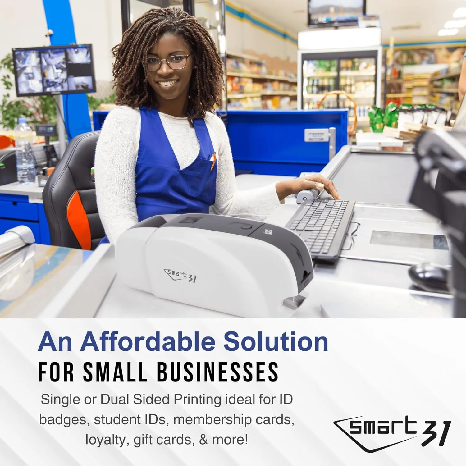 IDP 651528B — IDP SMART-31D Duplex ID Card Printer Bundle