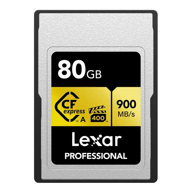 Lexar LCAGOLD080G-RNENG — LEXAR, 80GB, CFEXPRESS TYPE A CARD