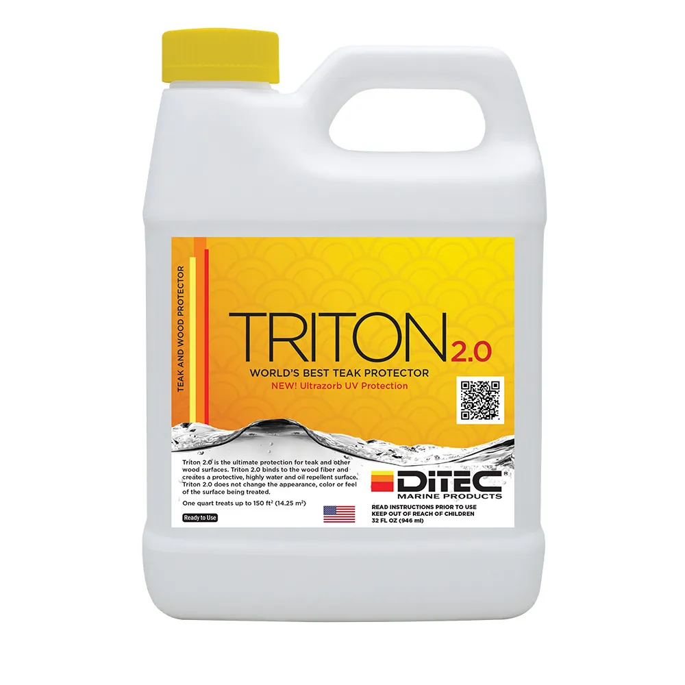 DiTEC Marine Products AM-A8OQ-8NID — DiTEC TRITON 2.0 Teak & Wood Protectant - 32oz