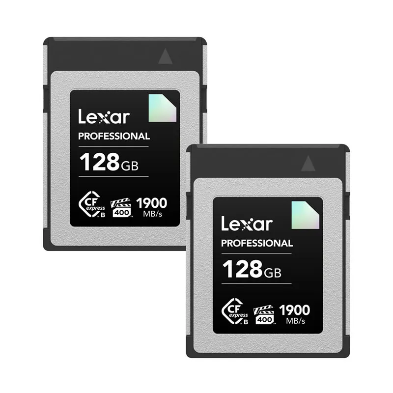 Lexar LCXEXDM128G-R2ENG — Lexar Professional 128GB CFexpress Type B Card - 2 Pack