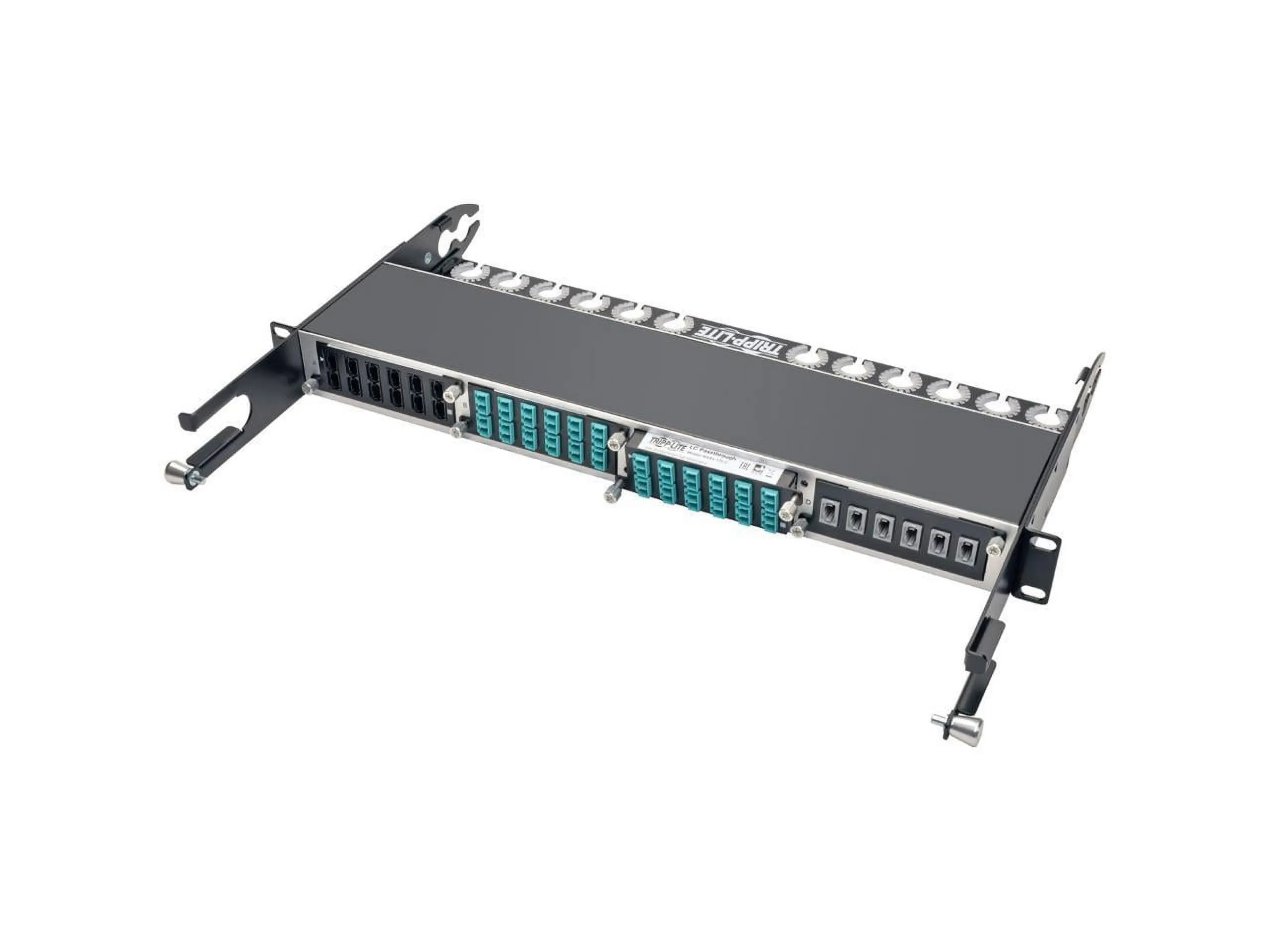 Eaton Tripplite N484-12LC — EATON TRIPP LITE SERIES 10GBE PASS-THROUGH CASSETTE - (X12) LC DUPLEX