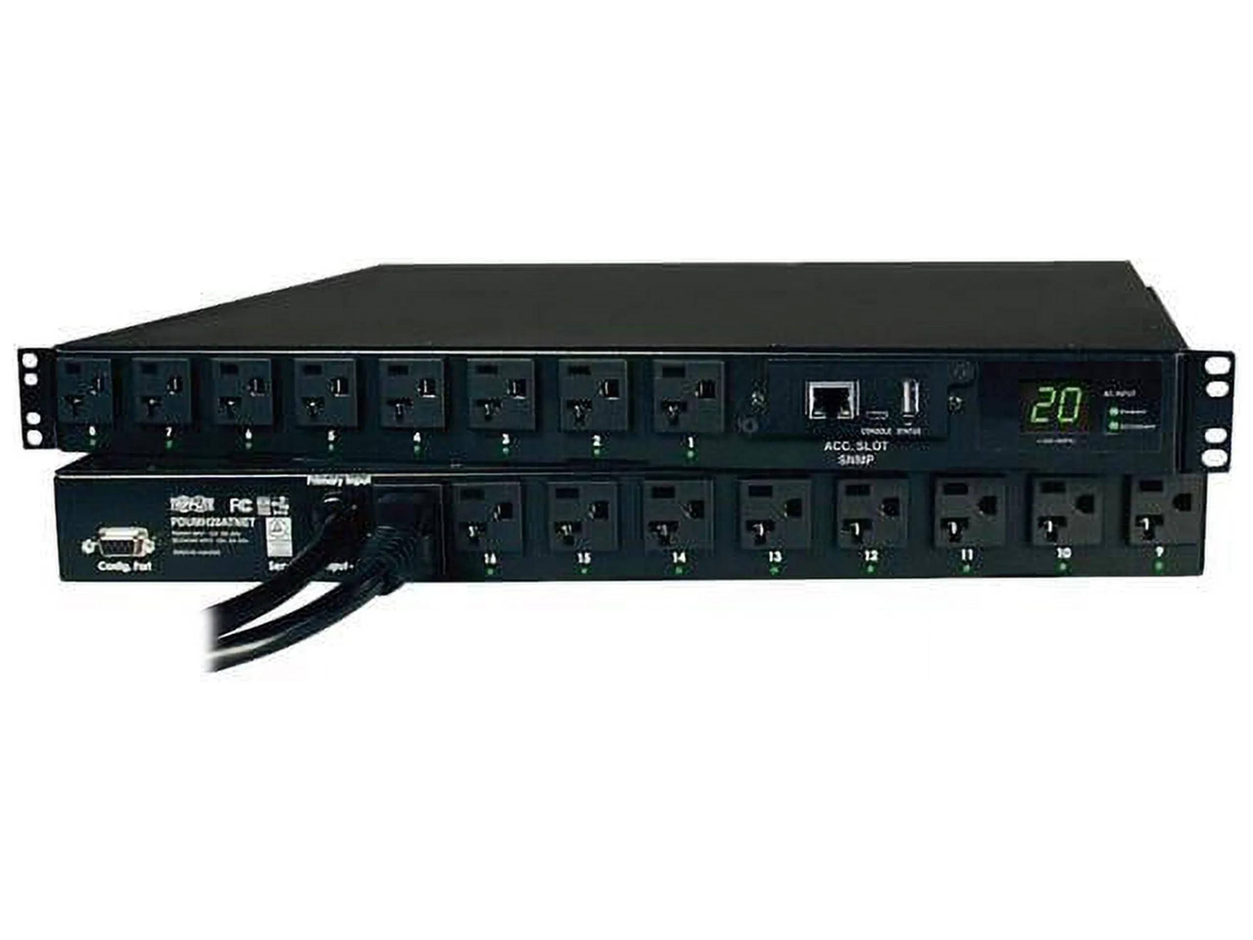 Eaton Tripplite PDUMH20ATNET — EATON TRIPP LITE SERIES 1.9KW SINGLE-PHASE SWITCHED AUTOMATIC TRANSFER SWITCH PD