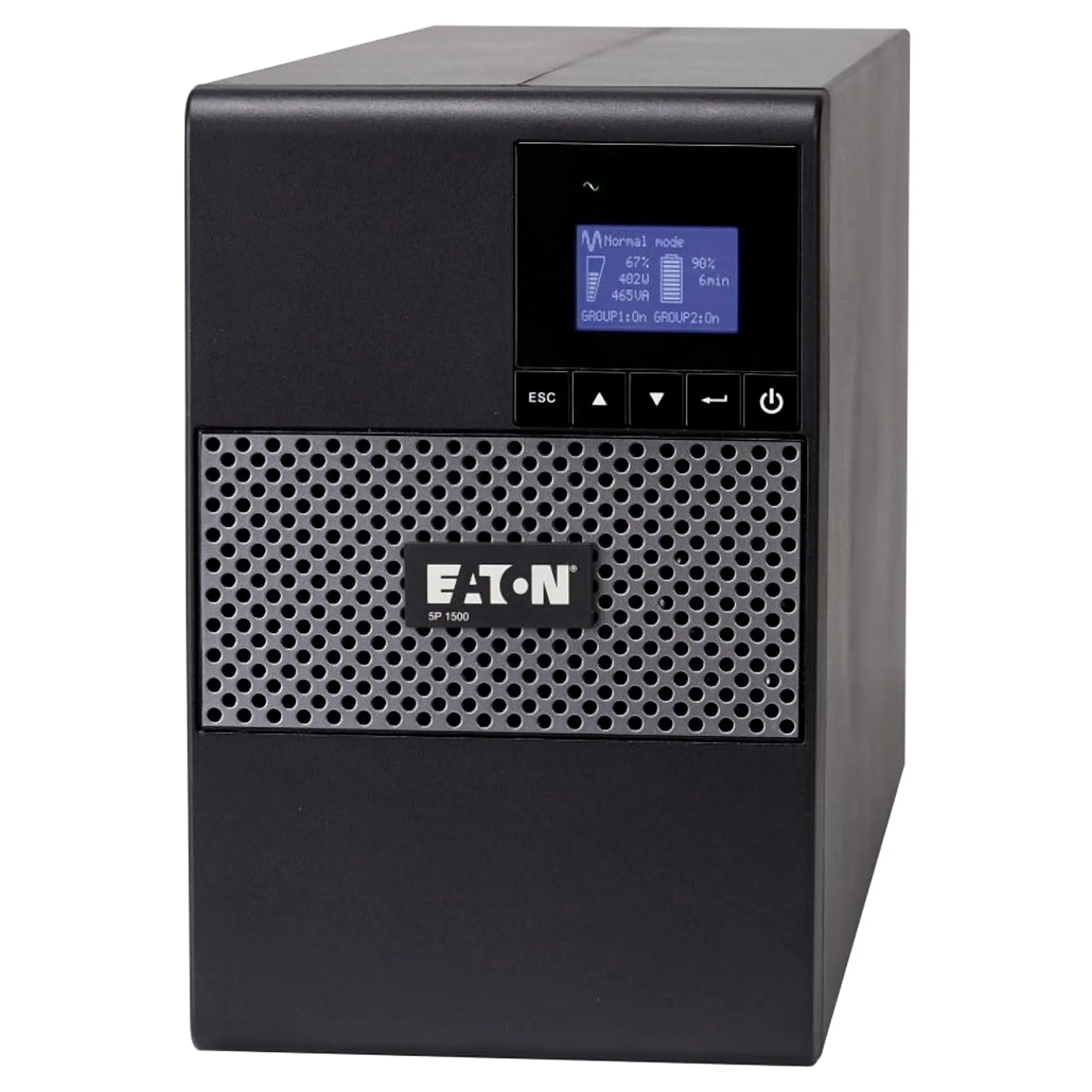 Eaton Tripplite 5P1550G — EATON 5P 1550VA 1100W 230V LINE-INTERACTIVE UPS, C14 INPUT, 8 C13 OUTLETS, TRUE