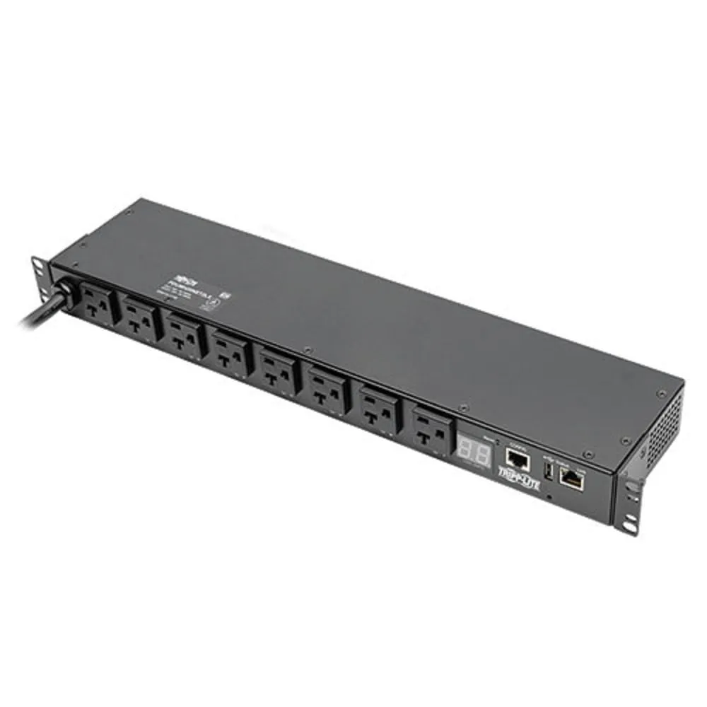 Eaton Tripplite PDUMH20NET2LX — EATON 1.9KW SINGLE-PHASE SWITCHED PDU, LX INTERFACE, 120V OUTLETS (8 5-15/20R),