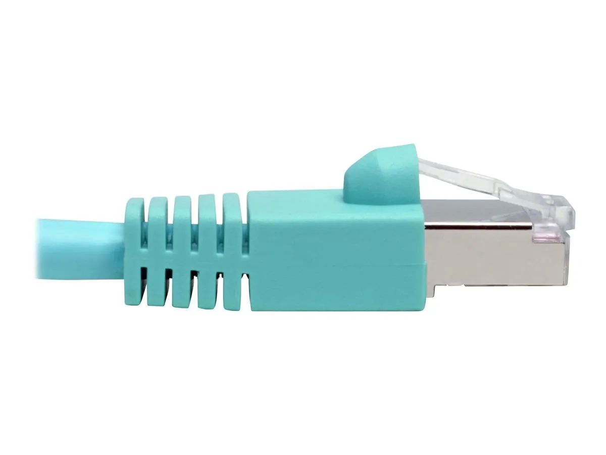 Eaton Tripplite N262-001-AQ — ETHERNET CABLE - SHIELDED TWISTED PAIR (STP) - MALE LEFT GENDER - MALE RIGHT GEN